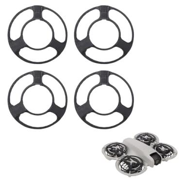 Imagem de SZZCNOX Conjunto de capas de proteção contra arranhões de dedo para drone DJI NEO, capas protetoras superior/inferior, protetor contra arranhões de dedo compatível com acessórios DJI NEO Drone (preto,