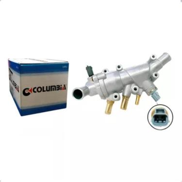 Imagem de Valvula Termostato E Carcaça De Aluminio Zetec 1.0 1.6 Flex - Columbia