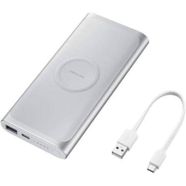 Imagem de Carregador Portátil por Indução Wireless Samsung 10000 mAh Power Bank