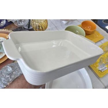 Imagem de Travessa retangular, refratária de 30x 20x6 cm - Etilux