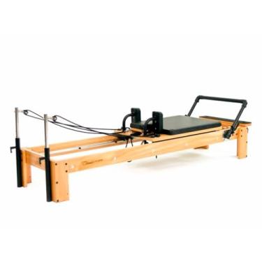 Imagem de Aparelho de Pilates Reformer Classic Preto com Plataforma de Extensão - Arktus
