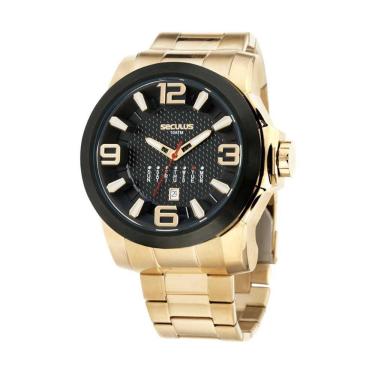 Imagem de Relógio Masculino Seculus Analógico 44080Gpsvha2 Dourado