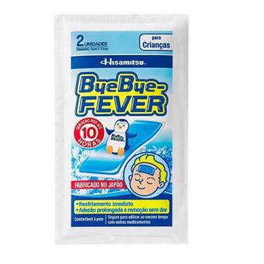 Imagem de Adesivo Bye Bye-Fever Para Crianças 10 Horas 2un -Hisamitsu