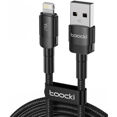 Imagem de Cabo Lightning 12w 2.4a Transferência de dados de 480Mbps 2 Metros - T