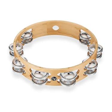 Imagem de Latin Percussion Pandeiro Pro 10, alumínio, fileira dupla (LP380B-AL)