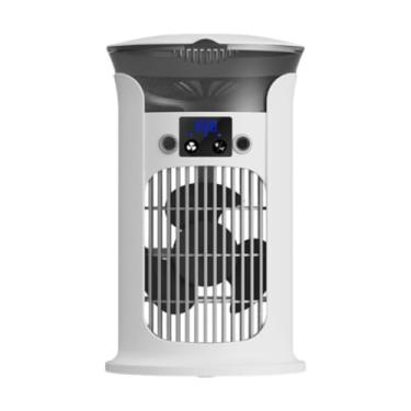 Imagem de XLWLLNJ Mini ventilador de resfriamento de ar condicionado de desktop, Branco