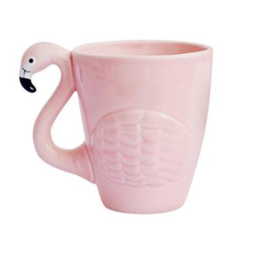 Imagem de JointVictory Caneca de café flamingo xícara de chá rosa 425 g xícara de flamingo Natal feriado aniversário escolha para mulheres, esposa, dia das mães, namorada, avó, tia (mega)