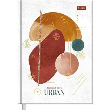Imagem de Agenda 2025 Diária Cost 176Fls Urban Formas Foroni