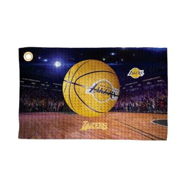 Imagem de Northwest Los Angeles Lakers NBA Paisagem Waffle Toalha para Fãs 40,6 x 63 cm