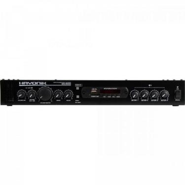 Imagem de Amplificador Hayonik Ms4000 400w Rms Multi Setores