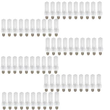 Imagem de Lampada Fluorescente 15w Kit 60 Uni 220v Iluminaçao Branco Frio Luz Decoraçao Ambiente Casa