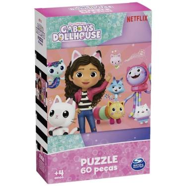 Imagem de Puzzle 60 Peças - Gabbys Dollhouse - Grow