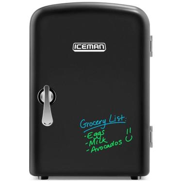 Imagem de Geladeira e Frigobar para carro Automotiva 4 L 6 latas 340gr 12V e Inclui Plugue Doméstico Quente Frio, CHEFMAN Mini Portable Eraser Board,