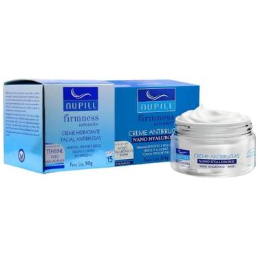 Imagem de Kit Nupill Firmness Creme Facial Antirrugas Acido Hialuronico + Creme 