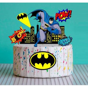 Imagem de Topo De Bolo Batman - Nicolados