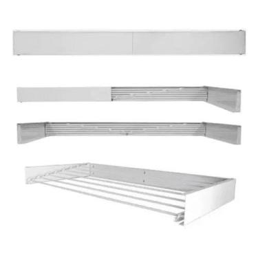 Imagem de Varal de Alumínio Retrátil  Econômico, Resistente e Prático - WA Distr