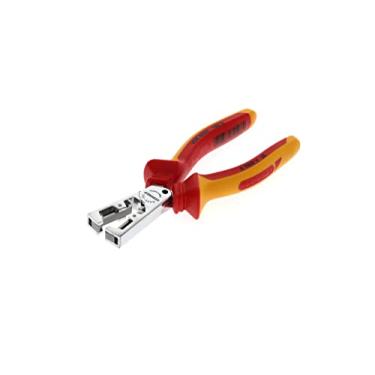 Imagem de GEDORE Alicate de decapagem VDE, ajustável para fio de 0,5-5,0 mm², aço temperado especialmente endurecido a óleo, VDE 8099-160 H