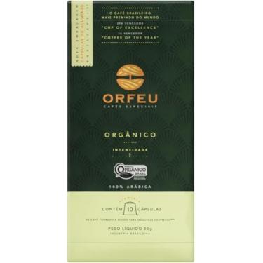 Imagem de Café Orfeu em Cápsulas Compatíveis com Nespresso, 100% Arábica, Médio Torra, 10 unidades