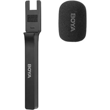Imagem de BOYA Suporte de microfone portátil sem fio by-XM6 HM