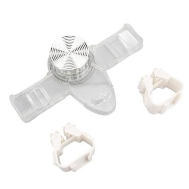 Imagem de Zerodis Suporte de Sucção Forte Suporte de Manteiga Com Fácil Instalação e Barra de Composição Classificação para Cozinhar Piscina 2 Barra de Roupas de Animais de Estimação (Branco transparente)