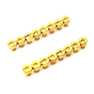 Imagem de AtticZone Kit de jatos principais de carburador de 16 peças #88 - #155 compatível com Mikuni VM22 VM24 VM26 125cc 150cc 200cc 250cc Powersport Dirt Bike Pit Bike Mini Bike Go Kart ATV