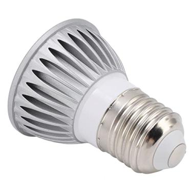 Imagem de Yctze Tartaruga Lâmpada Basking - UVA UVB Full Spectrum LED Reptile Time Lamp Com Espelho Côncavo e Convexo para Simulação Ideal de Luz Solar (Prata 5.0)