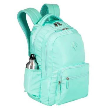Imagem de Mochila Costa Sestini College Verde Agua Faculdade AntiFurto