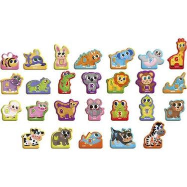 Imagem de QUEBRA-CABECA Madeira ABC dos Bichos 52PCS - Brinc de Crianca