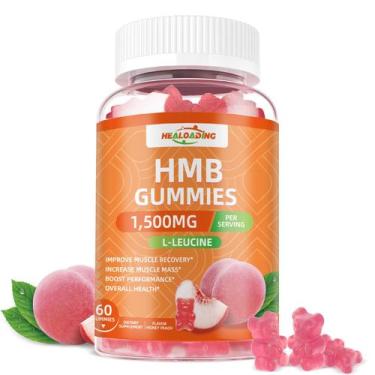 Imagem de Suplemento HEALOADING HMB 1500mg e gomas de leucina 60 unidades
