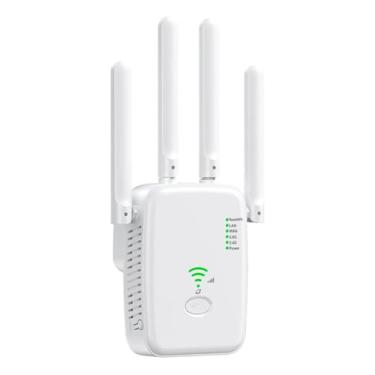 Imagem de Repetidor Wireless Wi-Fi 5G e 2.4GHz | Roteador Potente Sem Fio Dual Band, Amplificador de Sinal, Extensor de Cobertura de Internet para Casa e Escritório