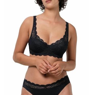Imagem de Triumph - Doreen - Sutiã feminino sem aro - tamanhos grandes, preto, 40D