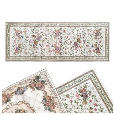 Imagem de 2 Tapete Quarto Beira de Cama Antiderrapante 70 X 180 Ja M03 - IDEALIZ