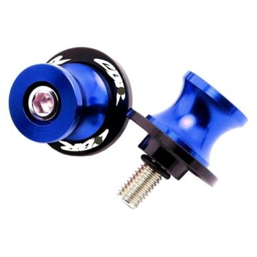 Imagem de BYYINGSUS Parafuso de suporte de motocicleta M8 bobinas deslizantes compatíveis com CBR 600RR 1000RR CBR954RR 900RR CBR1000RR CBR250R CBR600RR 2004-2019 (CBR azul)