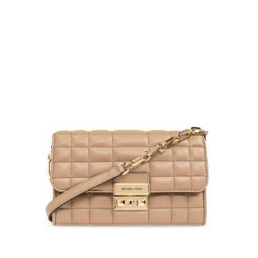 Imagem de Bolsa Michael Kors Transversal Tribeca Pequena De Couro Feminino-Feminino