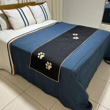 Imagem de Peseira Cama Casal Queen Impermeável para Pet - Comfort Pet, Preto