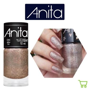 Imagem de Esmalte Anita Gliter, Chic Gliter