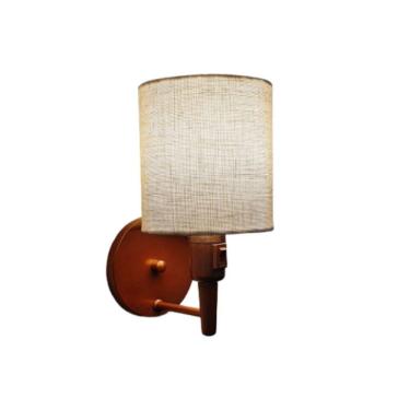 Imagem de Arandela Cilíndrica Md-2030 Cobre Com Liga e Desliga Cupula Rustico Bege - Bivolt