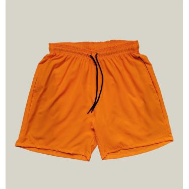 Imagem de Shorts Praia Masculino Elastano Premium WSS Basic Laranja