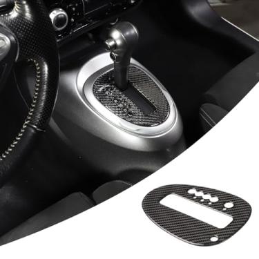 Imagem de Aotumcer Guarnição da tampa do painel de câmbio de marchas para Nissan Juke Infiniti ESQ 2011-2019 Acessórios Auto Central Console Tampa do botão de mudança de marchas Guarnições Proteção da moldura