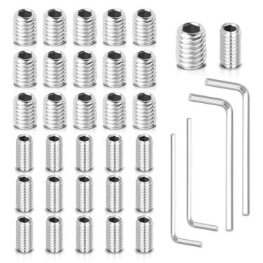 Imagem de 16 pacotes W11366418 parafuso de montagem de maçaneta de porta de congelador de geladeira, aço inoxidável para parafuso de maçaneta Whirlpool, parafusos para porta de geladeira AM 1-5-1 - EA221008