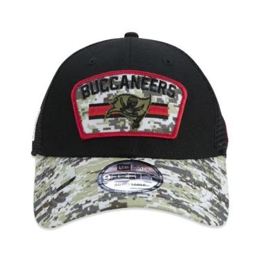 Imagem de BONÉ NEW ERA 940 TAMPA BAY BUCCANEERS SALUTE TO SERVICE NFP22BON241 PRETO CAMUFLADO-Masculino