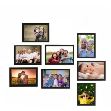 Imagem de Painel Quadro Mural De Fotos P/Parede 8 Fotos Mdf