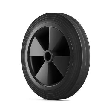 Imagem de Roda Borracha Núcleo Pvc Para Carrinhos R 82 Bp Até 60 Kgs