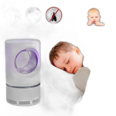 Imagem de Luminária Abajur Mata Mosquitos Anti Inseto Usb Armadilha