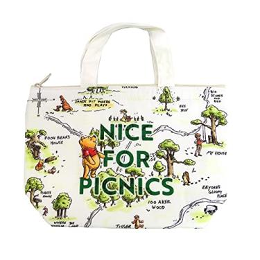 Imagem de Nakajima Corporation 175465-22 Ursinho Pooh Mini Tote Mapa isolado