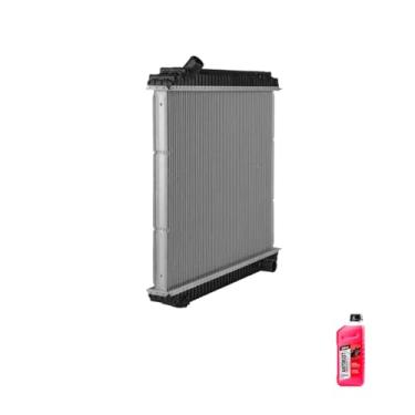 Imagem de Kit Radiador MB 1218 1418 1620 OM904 OM366 + Aditivo Rosa Concentrado