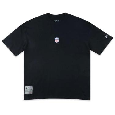 Imagem de Camiseta New Era NFL Institutional Style Preta-Masculino