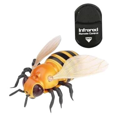Imagem de Fancyes Brinquedo de animal com controle remoto, gato, jogos interativos, presentes interativos, acessórios, brinquedo de pegadinha para o Dia da Mentira e, Abelha