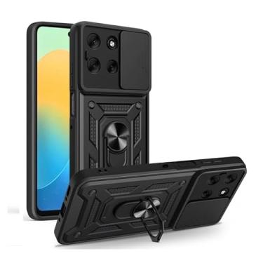 Imagem de Capa Case Capinha Militar Para Motorola Moto G56 5g - Protetora Militar (PRETA)