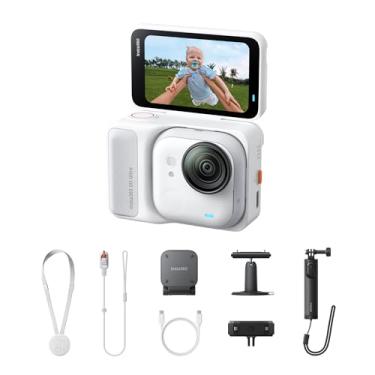 Imagem de Insta360 GO Ultra Creator Bundle Câmera de Ação 4K, Sensor 1/1.28", Vídeo 4K60fps, Foto 50MP, Tela Touch 2.5", Estabilização 6 Eixos, Resistente à Água 10m, Branco